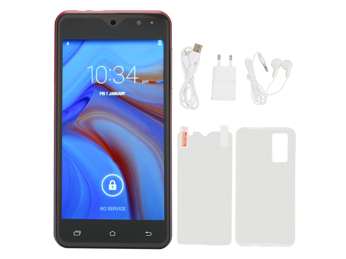 2026zentro-smartphone Android 11 Desbloqueado 5 Polegadas 2gb Ram 16gb Rom Câmeras 8mp/5mp 4800mah Wifi 5g Eu Roxo