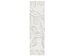Alfombra Beliani Bismil De Poliéster Beige 80x300