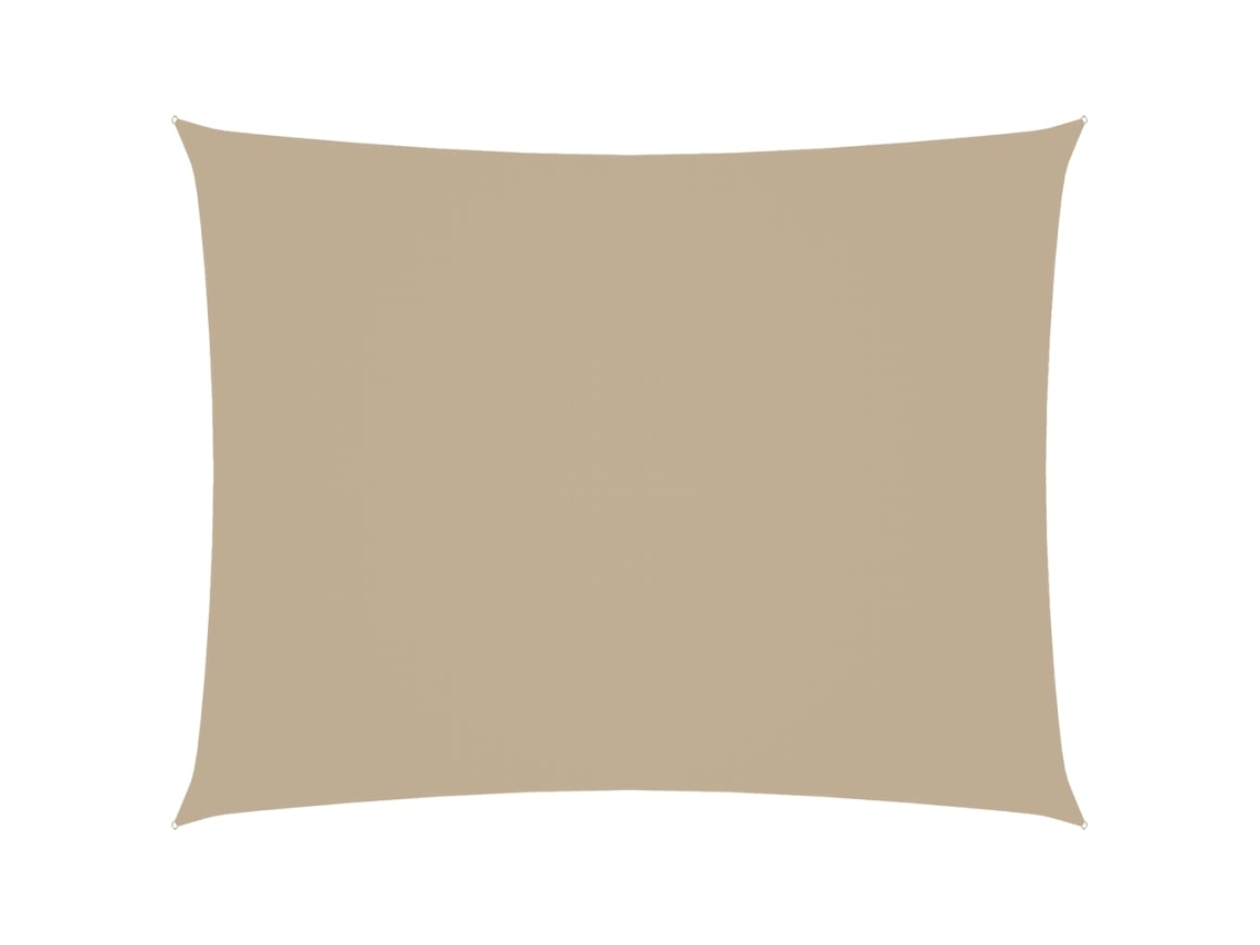 Para Sol Estilo Vela Bege MAISON EXCLUSIVE Retangular 3,5x4,5 m