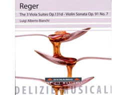 CD Max Reger - The 3 Viola Suites Op.131d - The 3 Viola Suites Op.131d, Violin Sonata Op.91 No.7