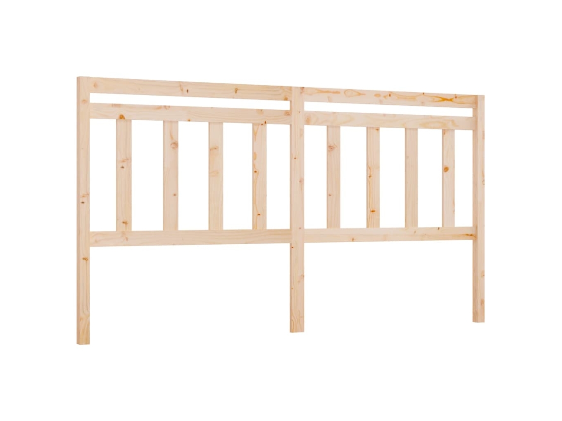 Cabeceira de cama 186x4x100 cm Pinho Maciço MAISON EXCLUSIVE