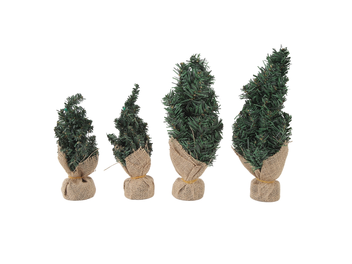 Árvore De Natal Artificial Para Decoração De Mesa Pequena
