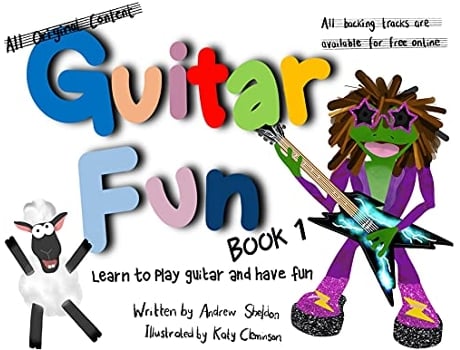 Livro Guitar Fun Book 1 de Andrew Sheldon (Inglês)