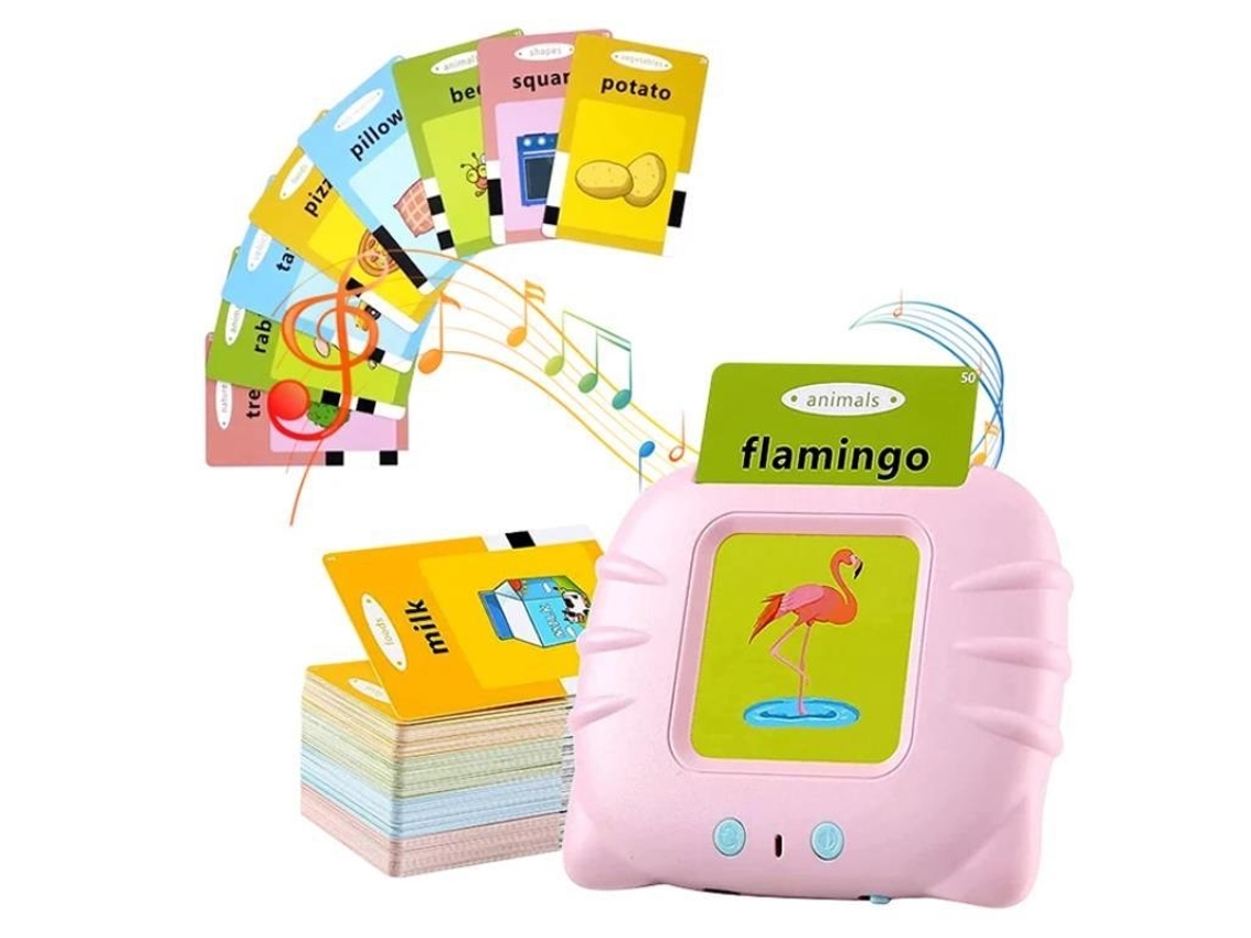 Brinquedo Interativo Gato para Aprendizado de Inglês, Leitor de Cartas 112 AQUAFORGE