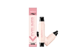 Eyeliner Preto Carimbo Duplo À Prova D'água