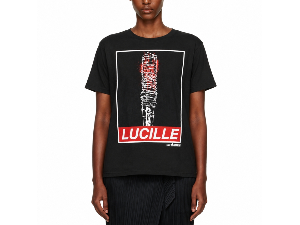 The Walking Dead Lucille Posterised T-shirt Unisex Adults Size:xxxl