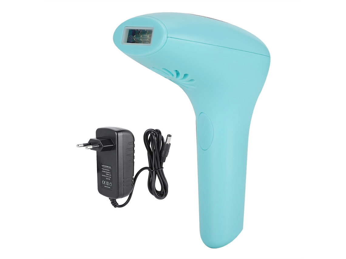Máquina Depiladora Ipl Elétrica Ajustable Verde