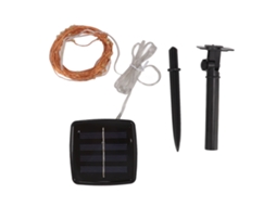 Luzes de Fio Solar Led Ip44 Jardim Exterior LAXISCREED