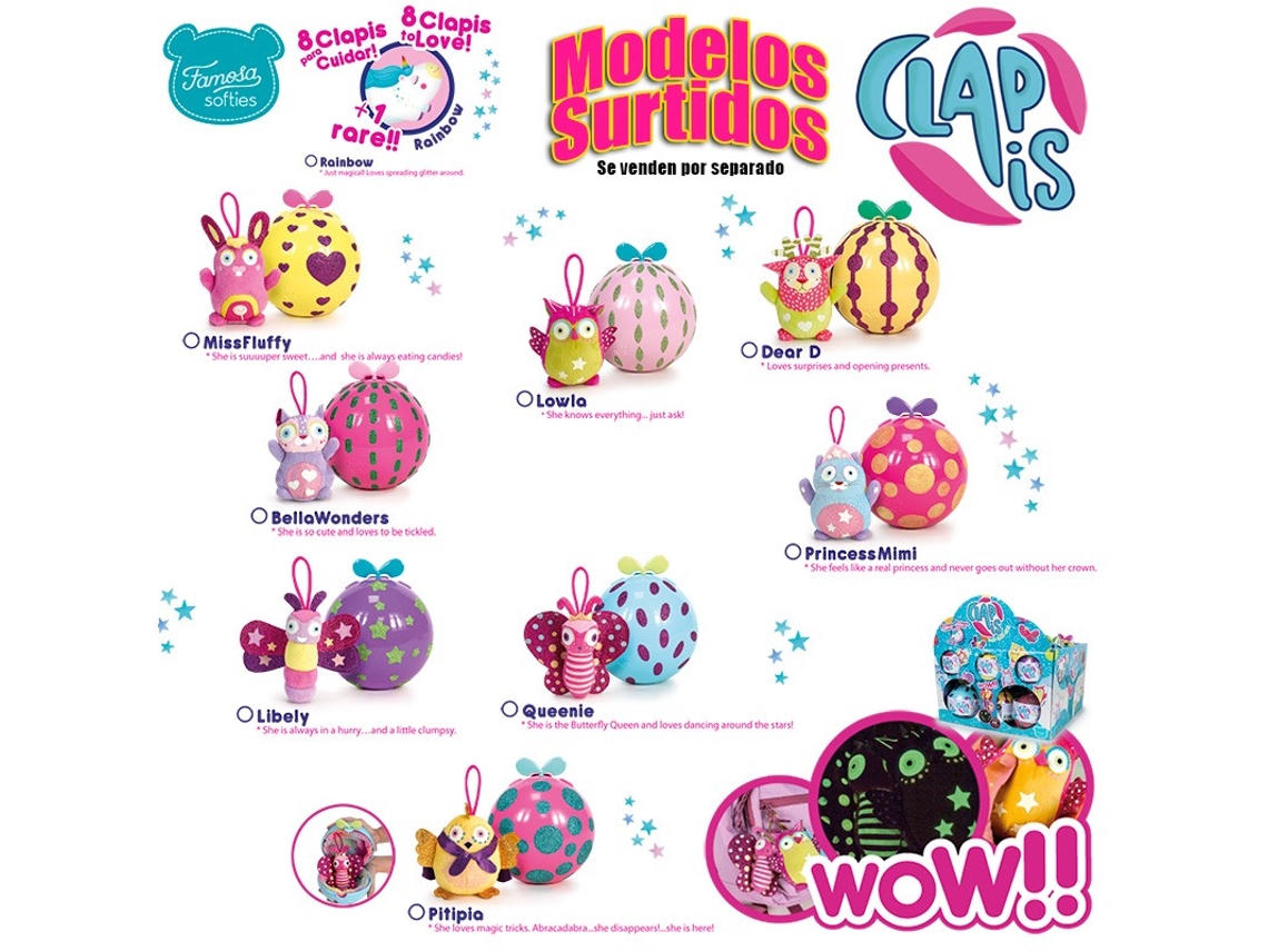 Peluche Clapis 12 Cm QUIRON