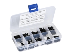 Kit Com 300 Parafusos E Porcas Sextavadas Embutidas Em Aço Liga Para Manutenção Automotiva, Reparo De Máquinas E Uso