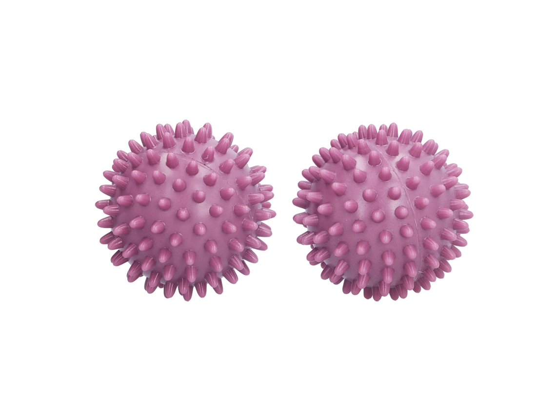 2pcs Bola de Lavagem Reutilizável Pvc Amaciador de Tecidos Secagem Rápida para Roupa | S/MARCA