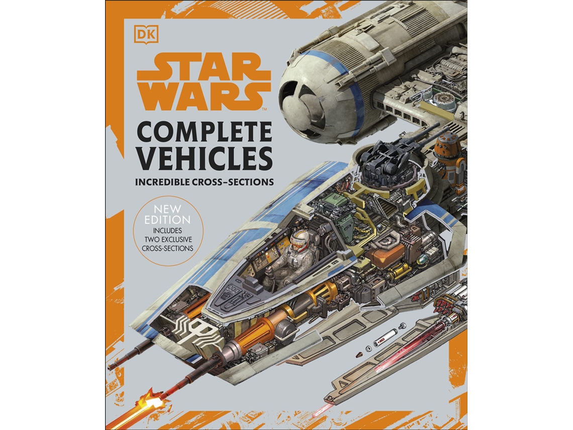 Livro Star Wars Complete Vehicles New Edition de Pablo Hidalgo, Jason Fry et al. (Inglês - Capa Dura)