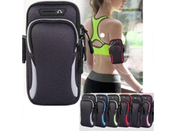 Capa De Celular Esportiva À Prova Dágua Com Braçadeira Para Iphone Pro Max, Samsung E Huawei De 6,5 Polegadas. Capa Universal Para Celular Com Braçad