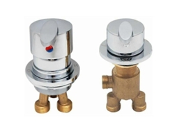 Torneira Para Banheira, Misturador Para Banheira, Torneira De Chuveiro De Duas Peças Com Água Quente E Fria Aquaforge