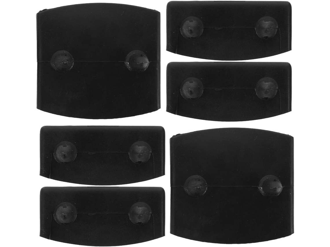 Callaron Conjunto De 36 Peças Suportes Ripas Cama Plástico, Fivelas De Trilho E Placa Base 57mm, Acessórios Para Reparo