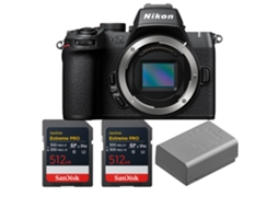 Z50 Ii + 2 Sandisk 512gb Extreme Pro Uhs ii Sdxc + Nikon En el25a + Ebook “20 Dicas para Fotos Que Impressionam” NIKON