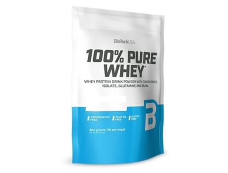 100 Pure Whey Proteina 454 Gr Biotechusa