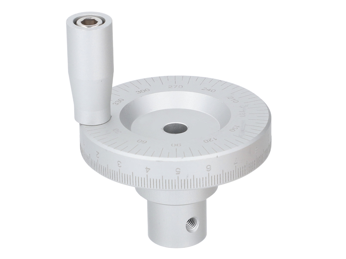 Roda de Comando para Torno 8mm Liga de Alumínio Alta Precisão