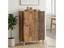 Vidaxl Buffet Madeira Antiga 66 X 34,5 X 90 Cm Derivados De Madeira