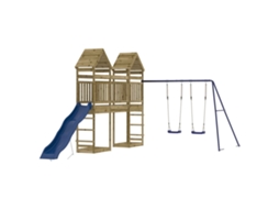 Conjunto de brincar para exterior VIDAXL madeira de pinho impregnada