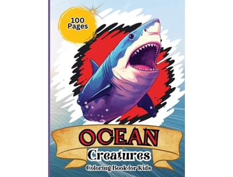 Livro Ocean Creatures Coloring Book for Kids Amazing Ocean Creatures Coloring Book for Kids de Peter (Inglês)