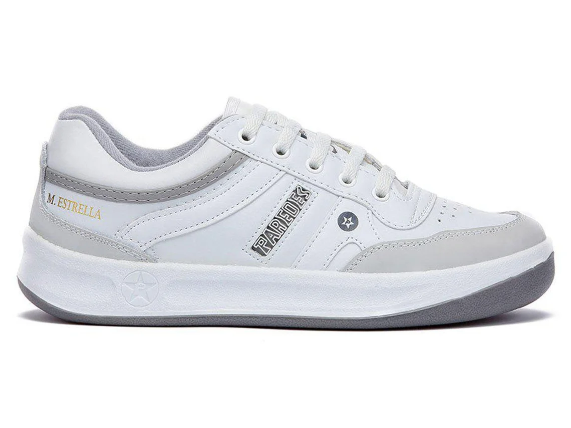 Sapatilhas para Mulher PAREDES Sporty Estrela (Branco - 41)