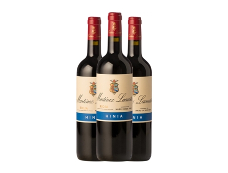 Vinho MARTÍNEZ LACUESTA Hinia Rioja (0.75 L - 3 Unidades)