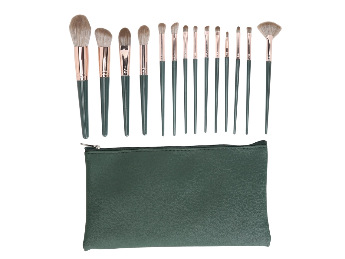 Conjunto Completo De Pincéis De Maquiagem Base E Iluminação