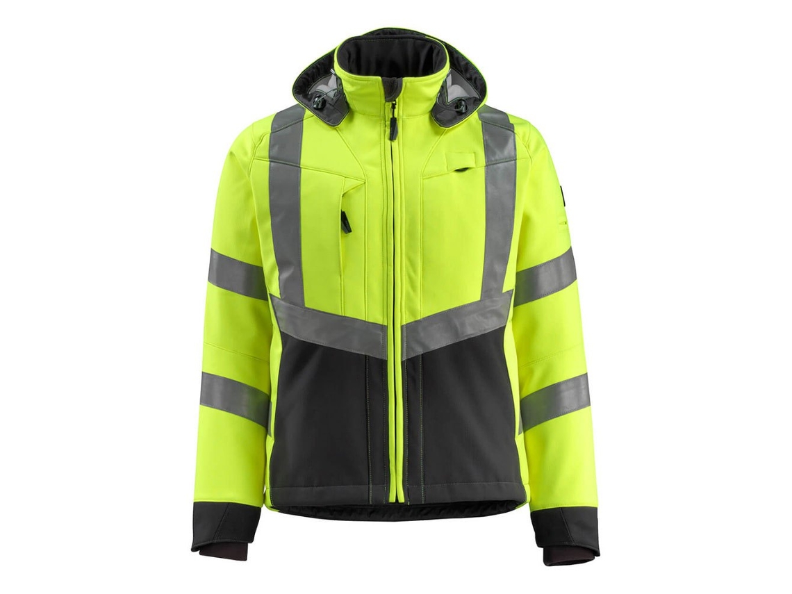 Jaqueta Softshell Com Capuz Safe Supreme 15502 Amarelo XL MASCOT