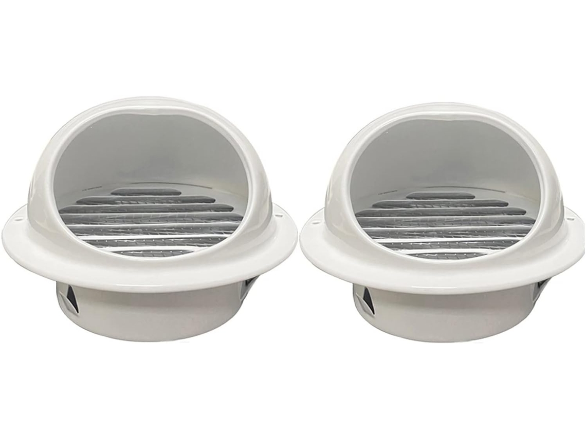 Saída de ar redonda Rofbihg para coifa parede sistemas de ventilação e condicionadores S/MARCA