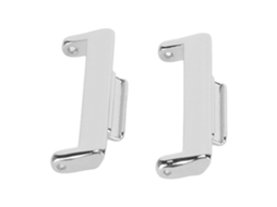 Conector Pulseira Relógio Metal Fit 2 20mm Prata 2 Unidades