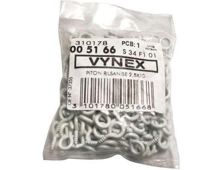 Parafuso Com Olhal Embalagem De 200 Aço Rilsanizado 2,5x10 Mm Vynex