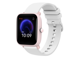 Bracelete de Smartwatch para Amazfit BIP U 20mm de silicone macio de cor sólida (branca)