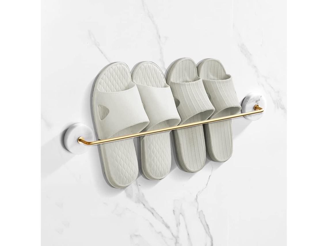 Conjunto De Acessórios Para Banheiro Com Prateleira Mármore, Suporte Para Toalhas, Porta Papel Higiênico, Gancho Para