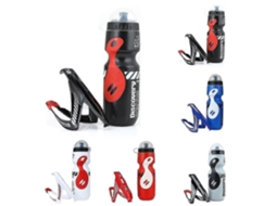 Garrafa De Água Portátil De 650ml Para Ciclismo De Montanha Com Suporte.