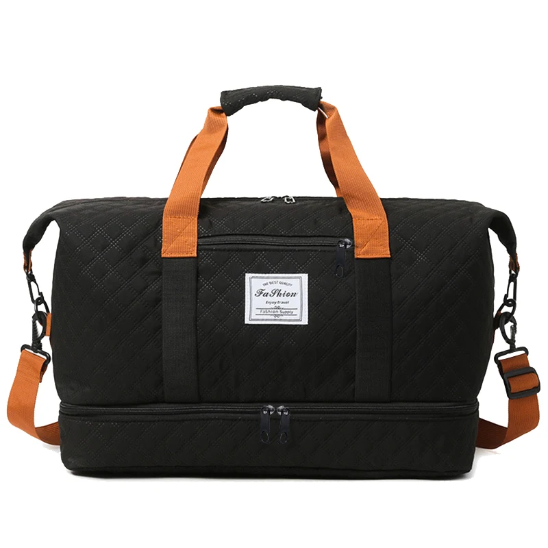 (bj726 Verde) Bolsa De Viagem Acolchoada, Bolsa De Ombro Casual Multicolorida