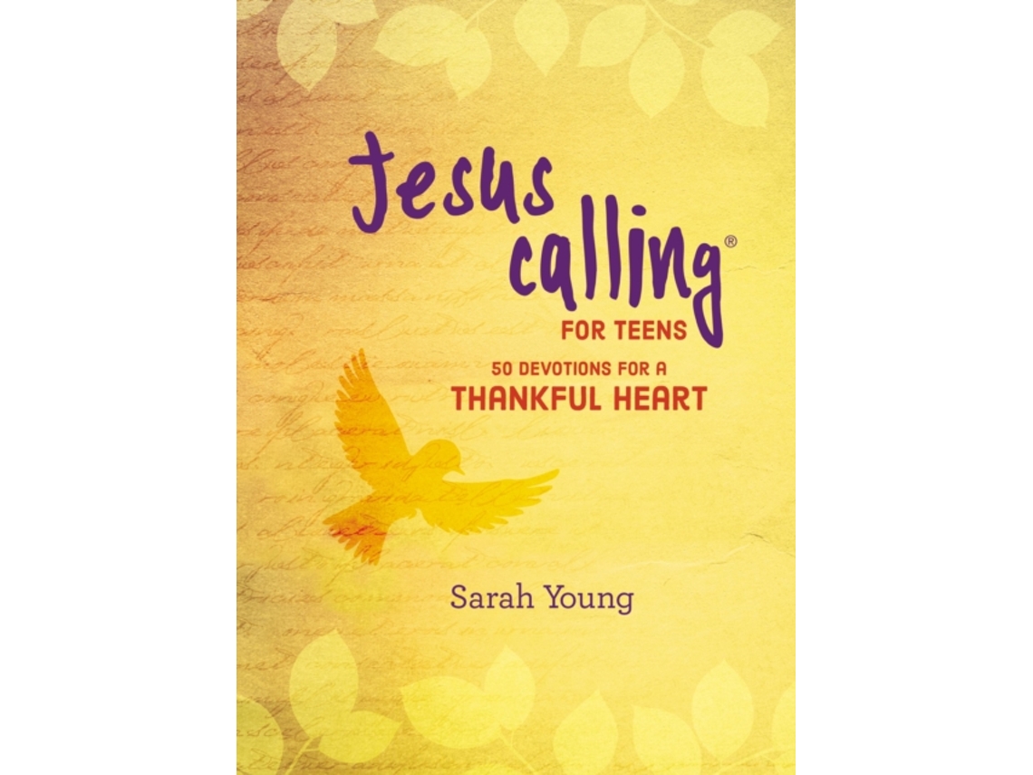 Livro Jesus Calling 50 Devotions for a Thankful Heart de Sarah Young (Inglês - Capa Dura)