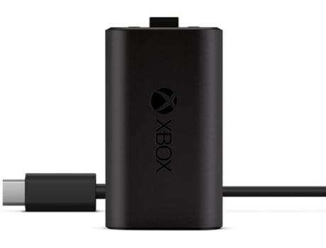 Bateria Recarregável + Cabo USB-C (Xbox - Preto)