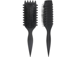 Brush Styling Bristle For Curly Hair, Preto ZYBLSSBB