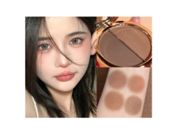 Paleta de sombras de ojos (duradera y portátil)