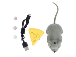 Primerox brinquedo Rato com Sensor Infravermelho Controle Remoto Detecção Inteligente Móvel Realista