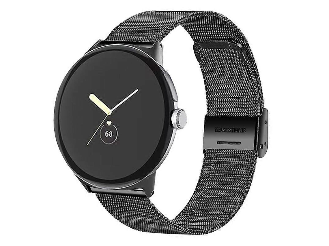 Pulseira De Metal Com Fivela Milan Para Relógio Google Pixel.