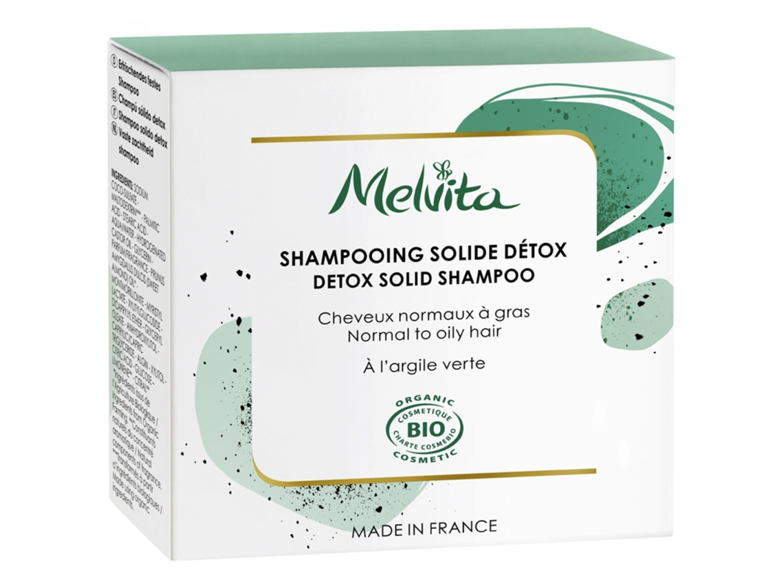 Shampoo Sólido Detox 55 G MELVITA
