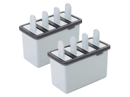 Moldes De Popsicle Yolife De Plástico Pp Sem Bpa, Reutilizáveis, Laváveis Na Máquina De Lavar Louças, 2 Unidades Azul