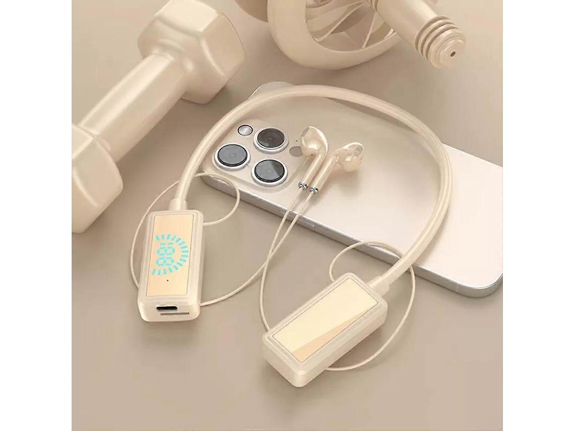 Fones De Ouvido Sem Fio Bluetooth Com Faixa De Pescoço À Prova Dágua E Tela Ly Ebike
