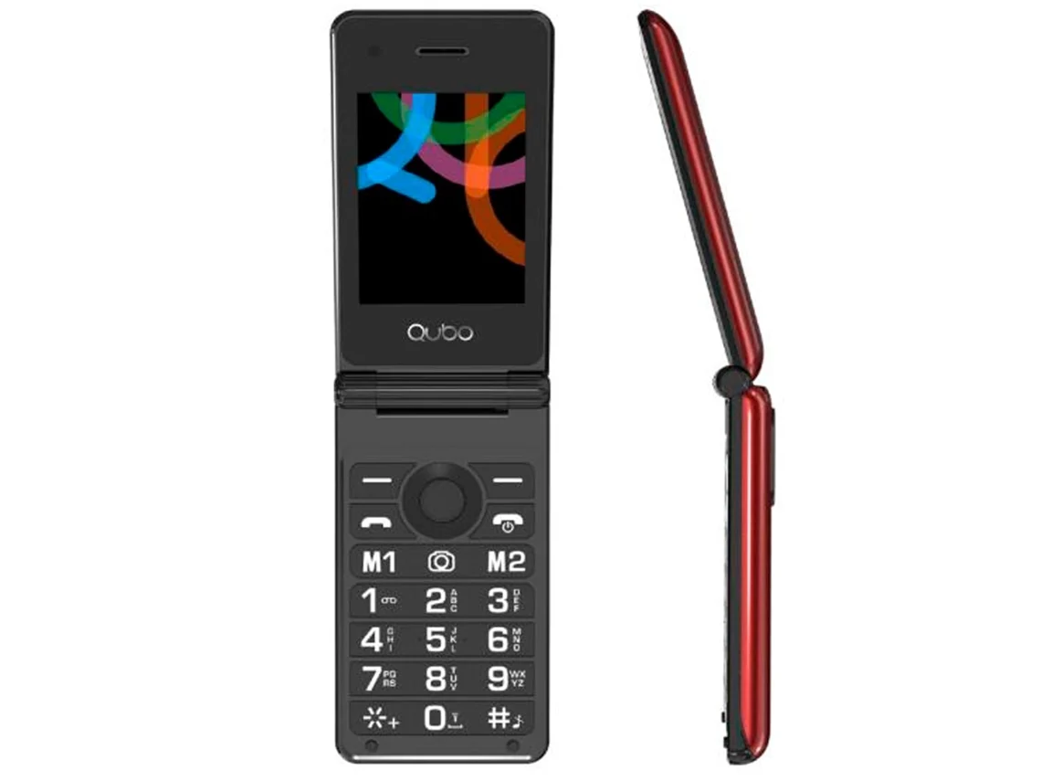 Telemóvel QUBO SENIOR X-28BRD SOS
