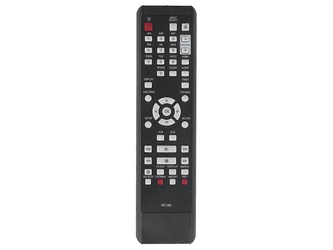 Comando À Distância Para Nc180 Funai Dvd Vcr Nc180uh Zv427fx4 Zv427fx4a Recorder