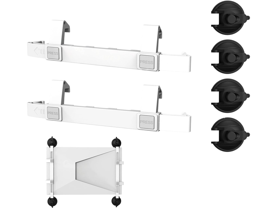 Suporte Veicular Para Mini Antena Parabólica Com Ventosa Antiderrapante.