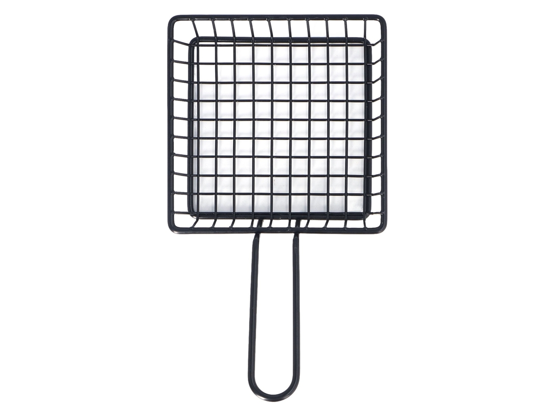 Cesta De Fritadeira Aço Inoxidável, Quadrado Curto, Produto Comestível, Suporte Para Batata Frita Com Alça, Casa Restaurante