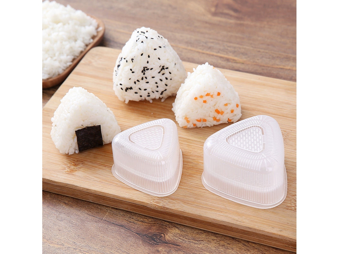 4 Moldes Triangulares Para Sushi, Moldes Para Arroz Com Cebola, Ferramentas De Bricolagem